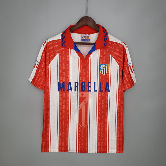 1995-96 Atletico Madrid Home Retro