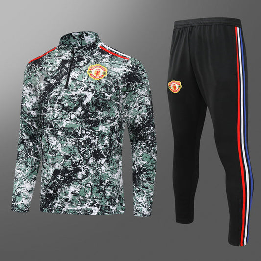 2024-25 Manchester United Green Training Suit
