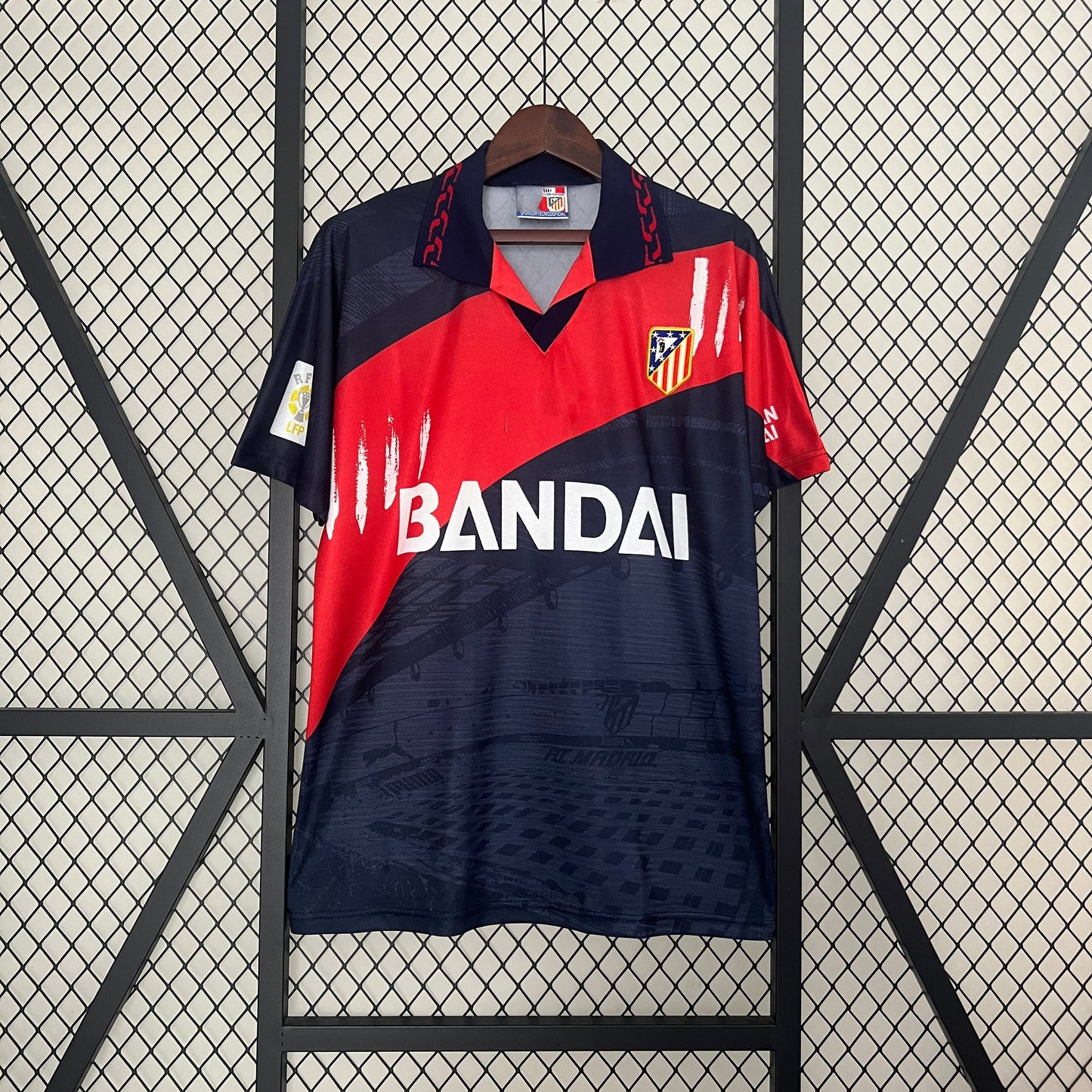 1996-97 Atletico Madrid Home Retro