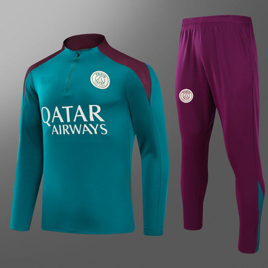 2024-25 Paris Green Training Suit
