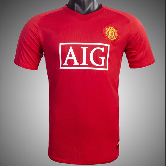 2007-08 Manchester United Home League Edition Retro