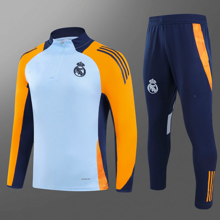2024-25 Real Madrid Blue Training Suit