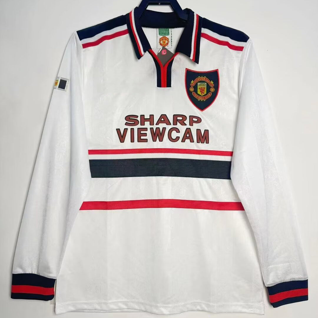 1998-99 Manchester United Away Long Sleeve