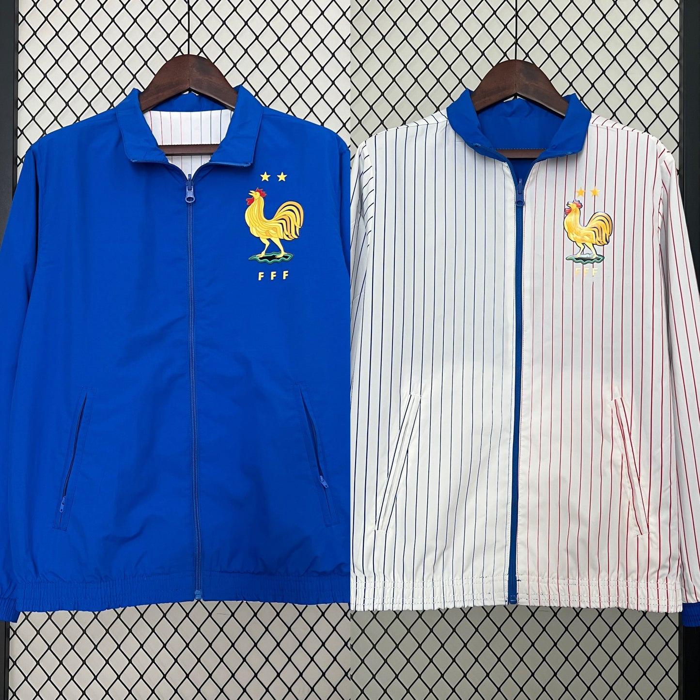 2024 France Trench Coat Reversible