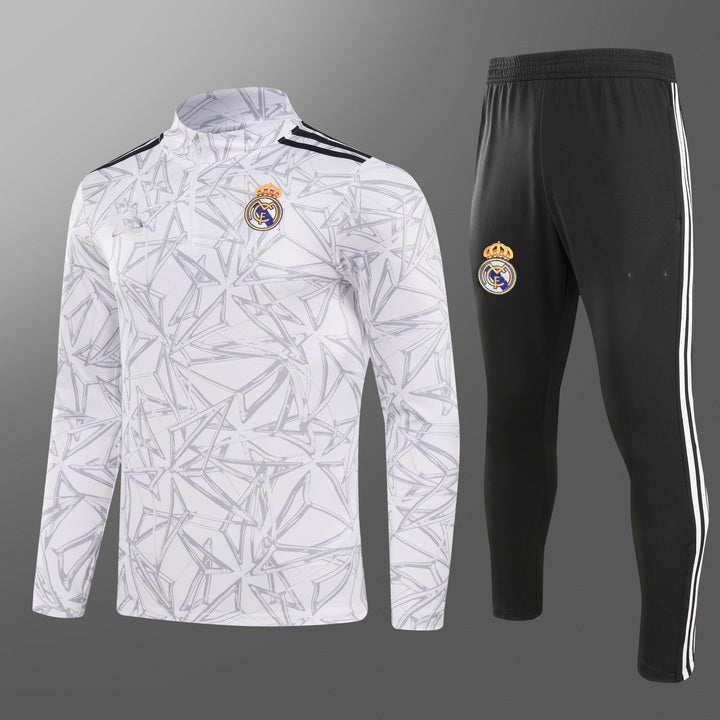 2024-25 Real Madrid Grey Special Edition Training Suit