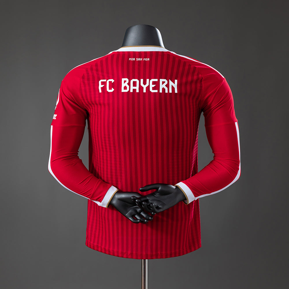 2026-27 Bayern Munich Home Long Sleeved Player S-3XL