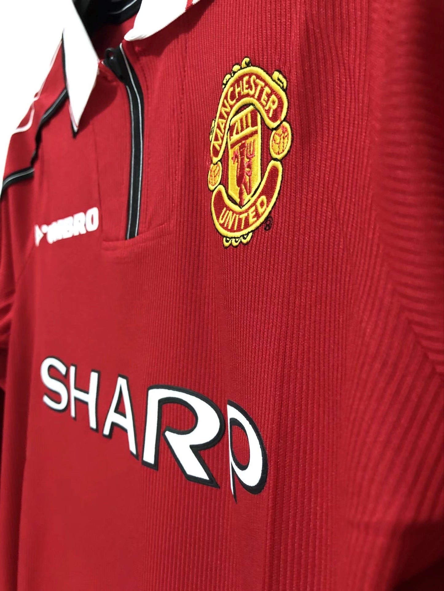 1998-99 Manchester United Home Long Sleeve