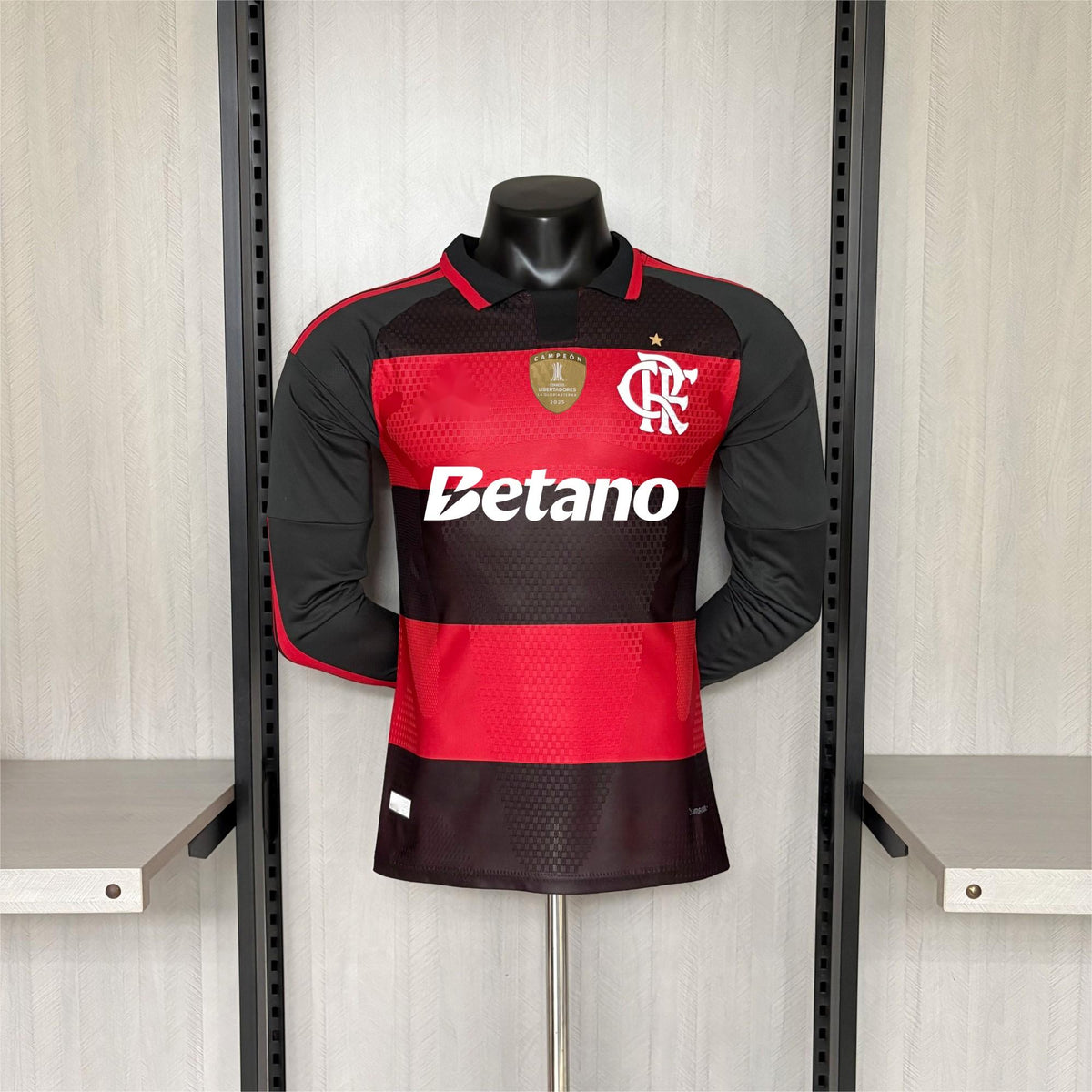 2026-27 Flamengo Home All Sponsors long-Sleeved Player S-3XL