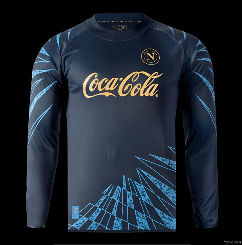 Napoli Pre-Match Long Sleeve Sweatshirt for Fans