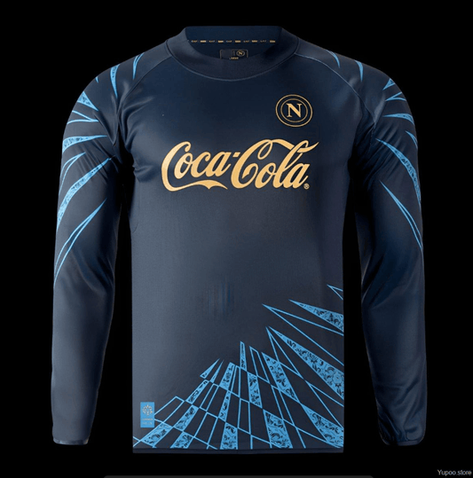 Napoli Pre-Match Long Sleeve Sweatshirt for Fans