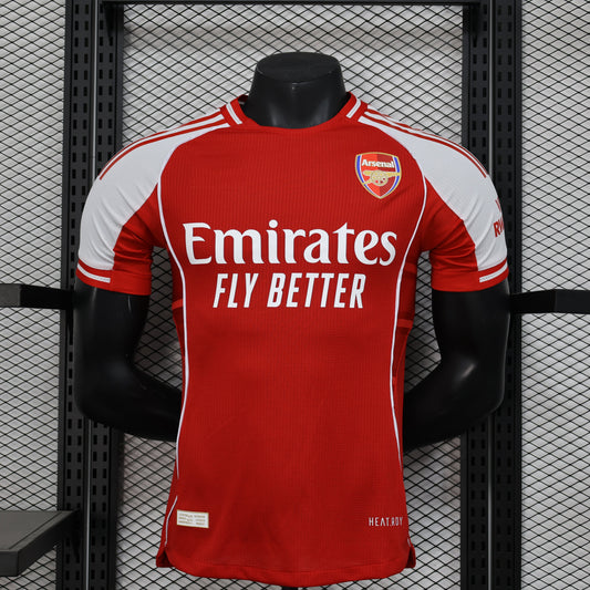 2025-26 Arsenal Special Red Player Size