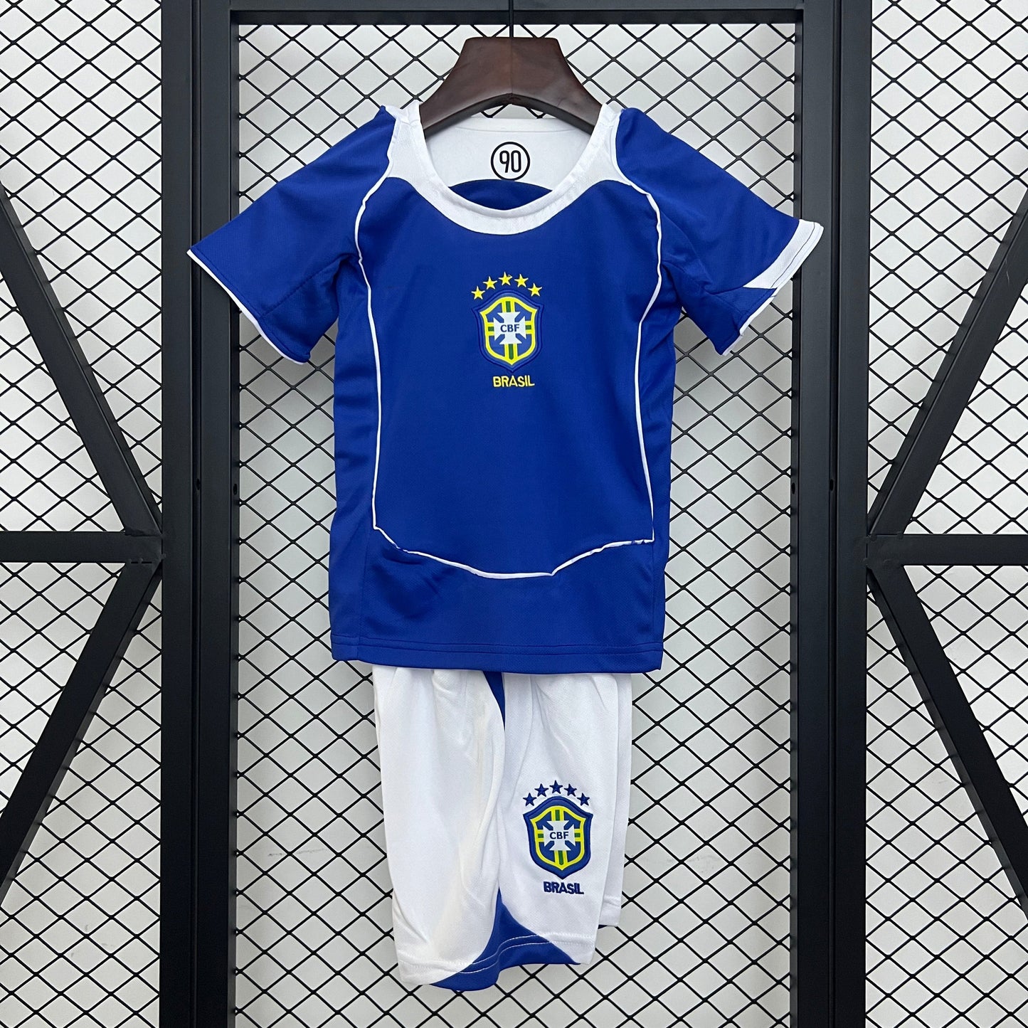2004 Brazil Away Retro KIDS SIZE 16-28