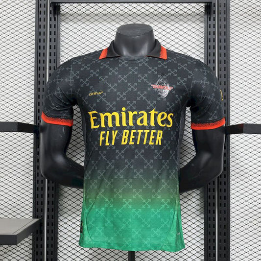 2025-26 AC Milan Black Green Specialr Player S-XXL