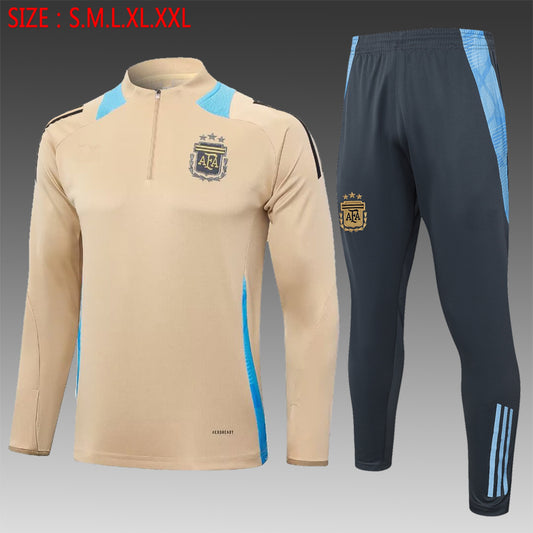 2024-25 Argentine Natural Yellow Training Suit