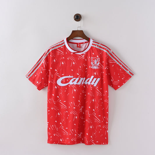 1989-91 Liverpool Home Retro