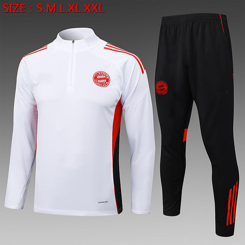 2025-26 Bayern Munich White Training Suit