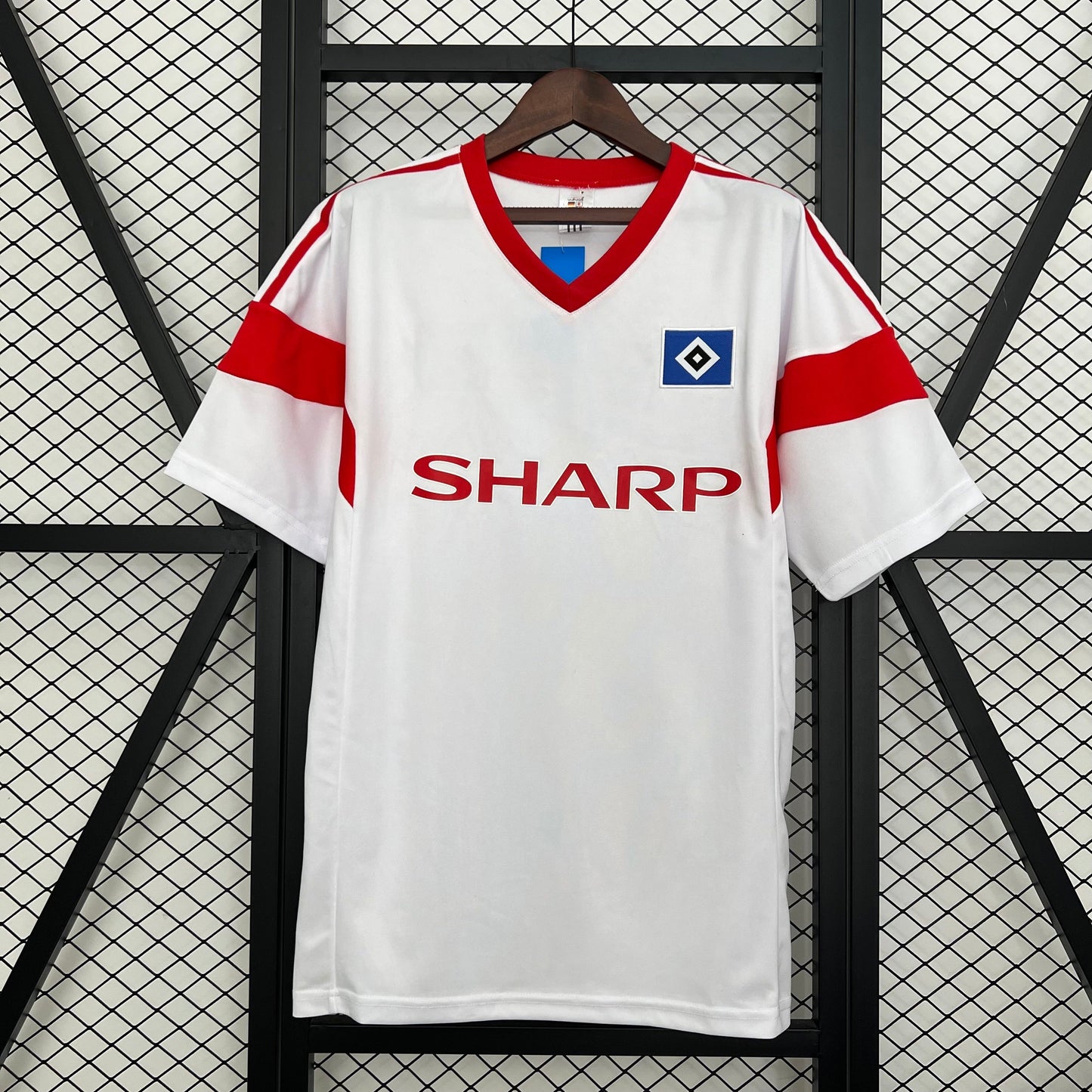 1988 Hamburg White Retro