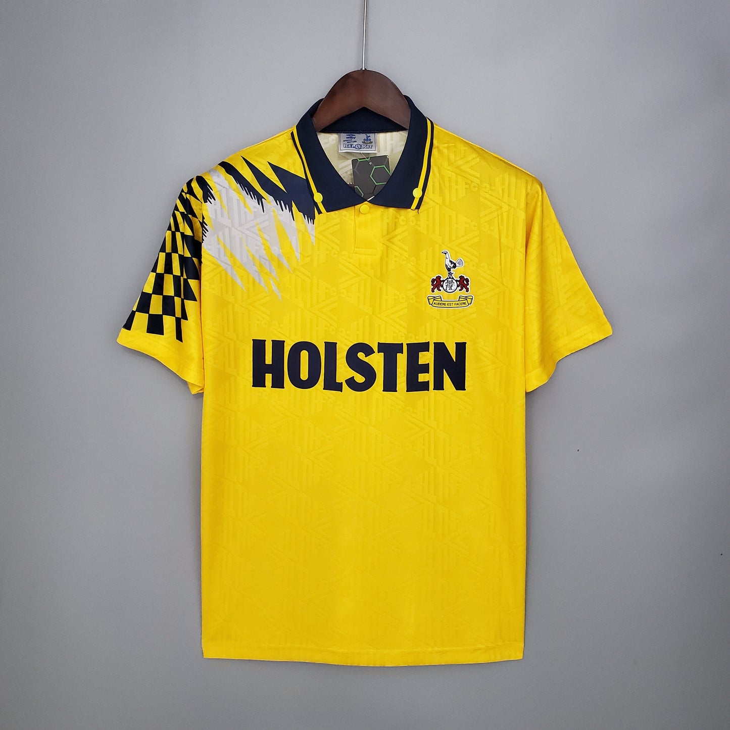 1992-94 Tottenham Away Yellow Retro