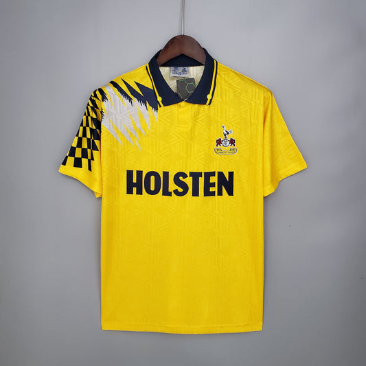 1992-94 Tottenham Away Yellow Retro
