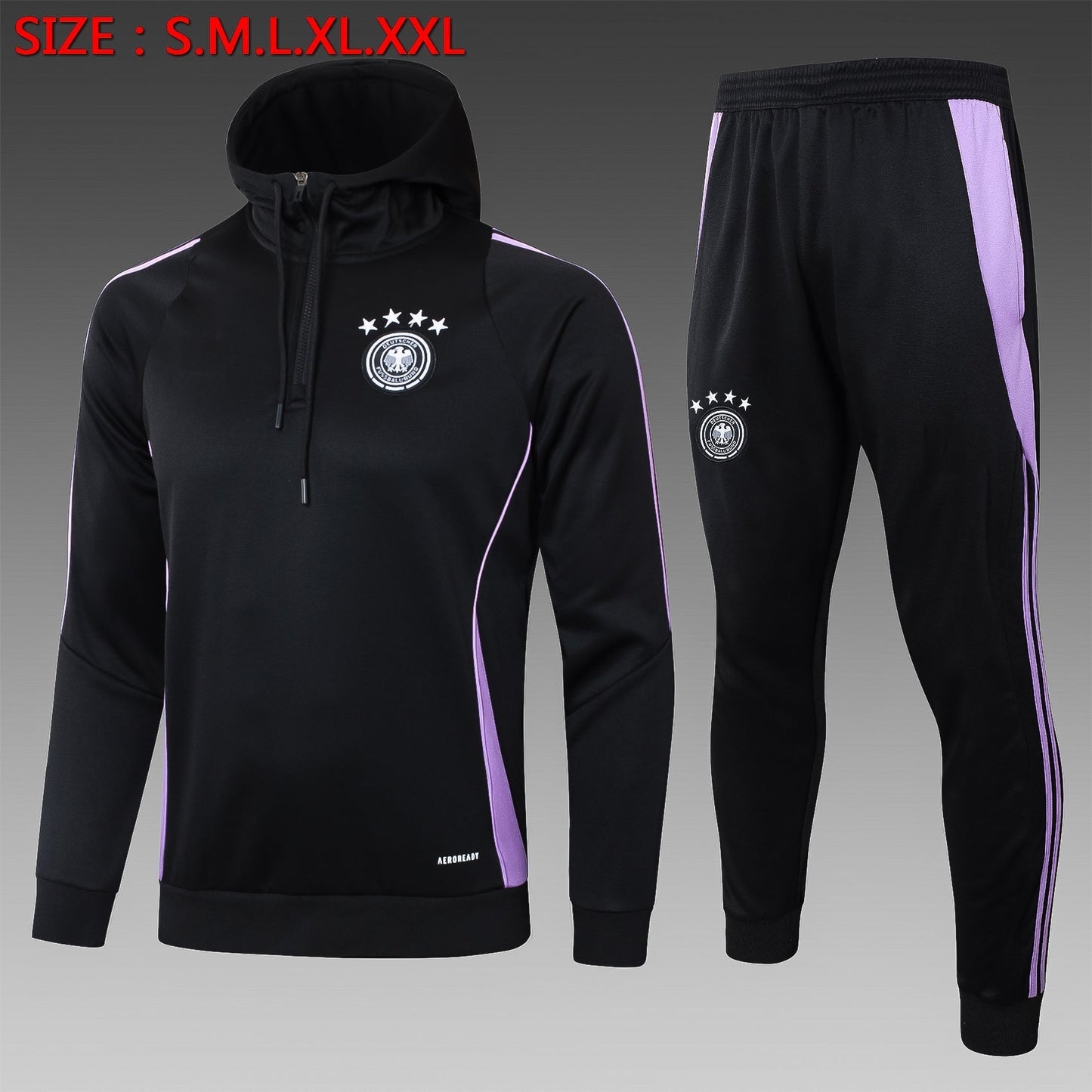 2024-25 German Black Hat Training Suit