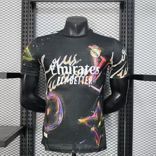 2025-26 Real Madrid L-V Black Player Size