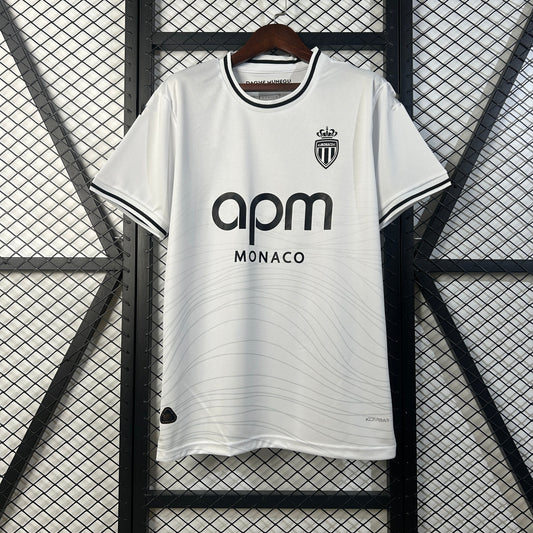 2025-26 Monaco Away White S-4XL