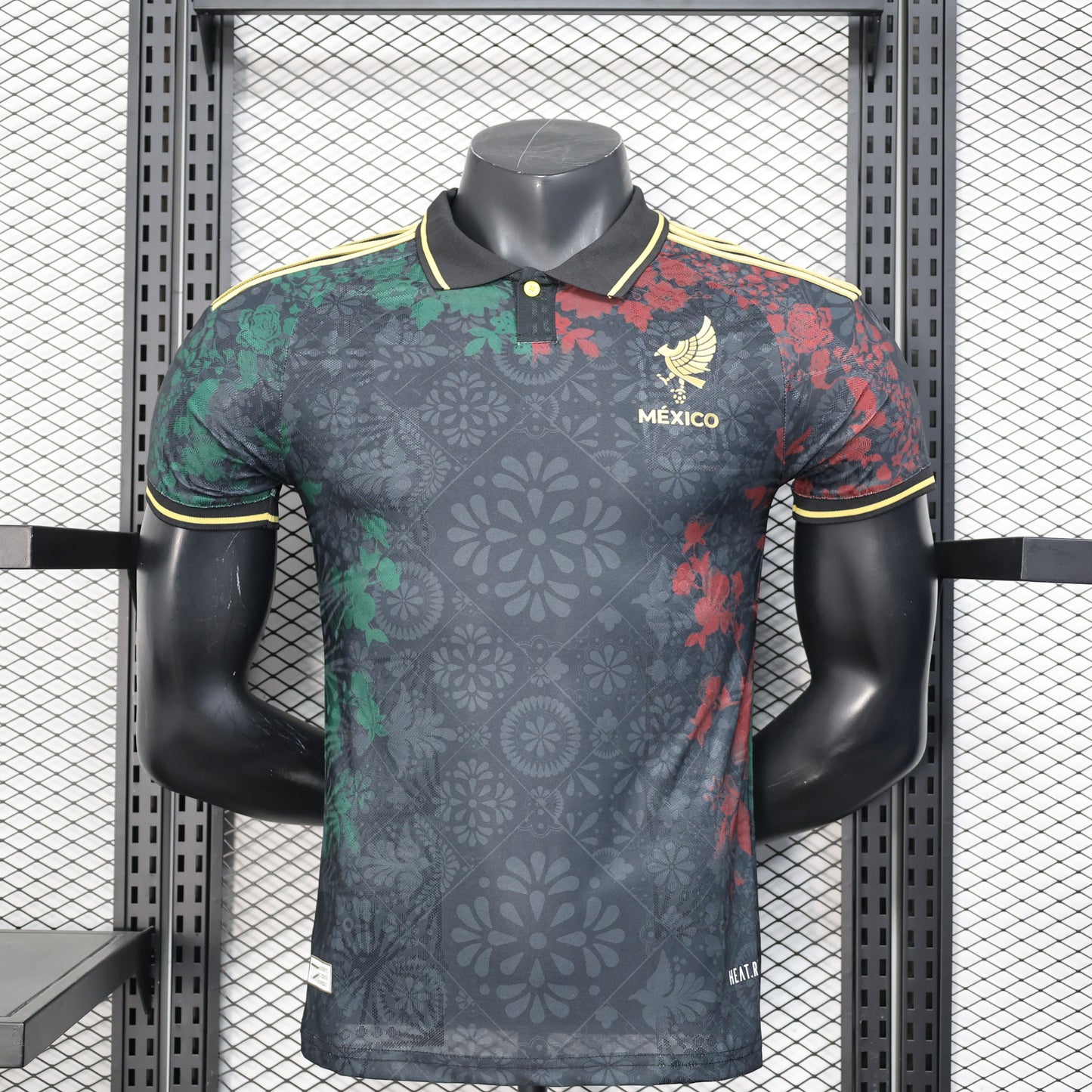 2025-26 Mexico Special Polo Black Player
