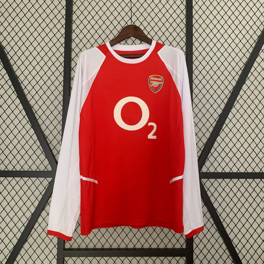 2002-04 Arsenal Home Long Sleeve