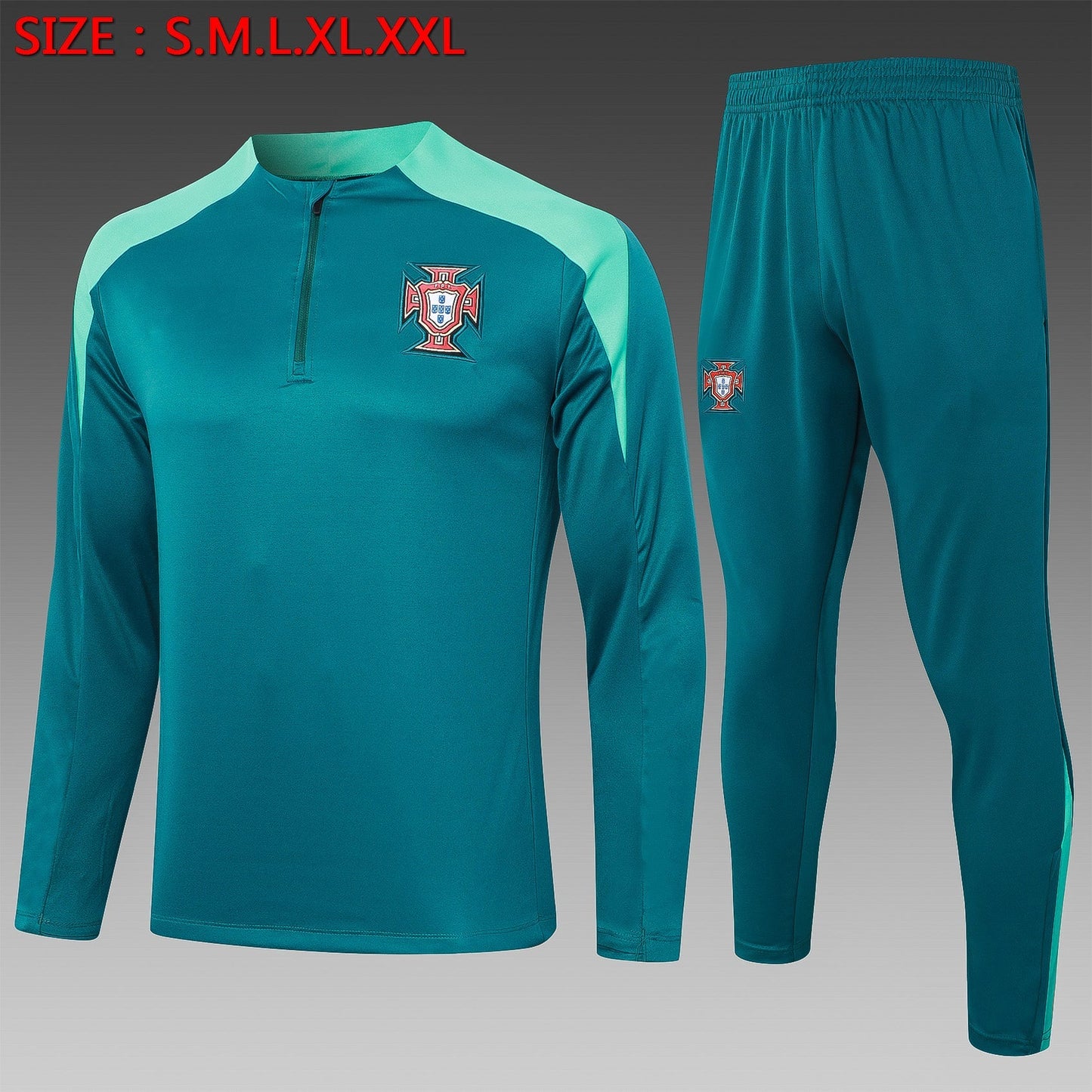 2024-25 Portugal Green Training Suit