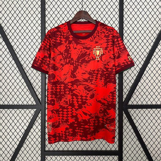 2024-25 Portugal Training Wear Red