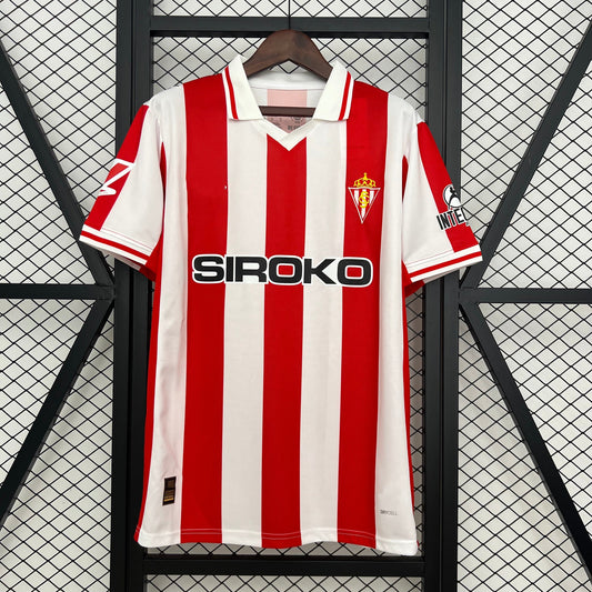 2025-26 Sporting Gijon Home S-4XL