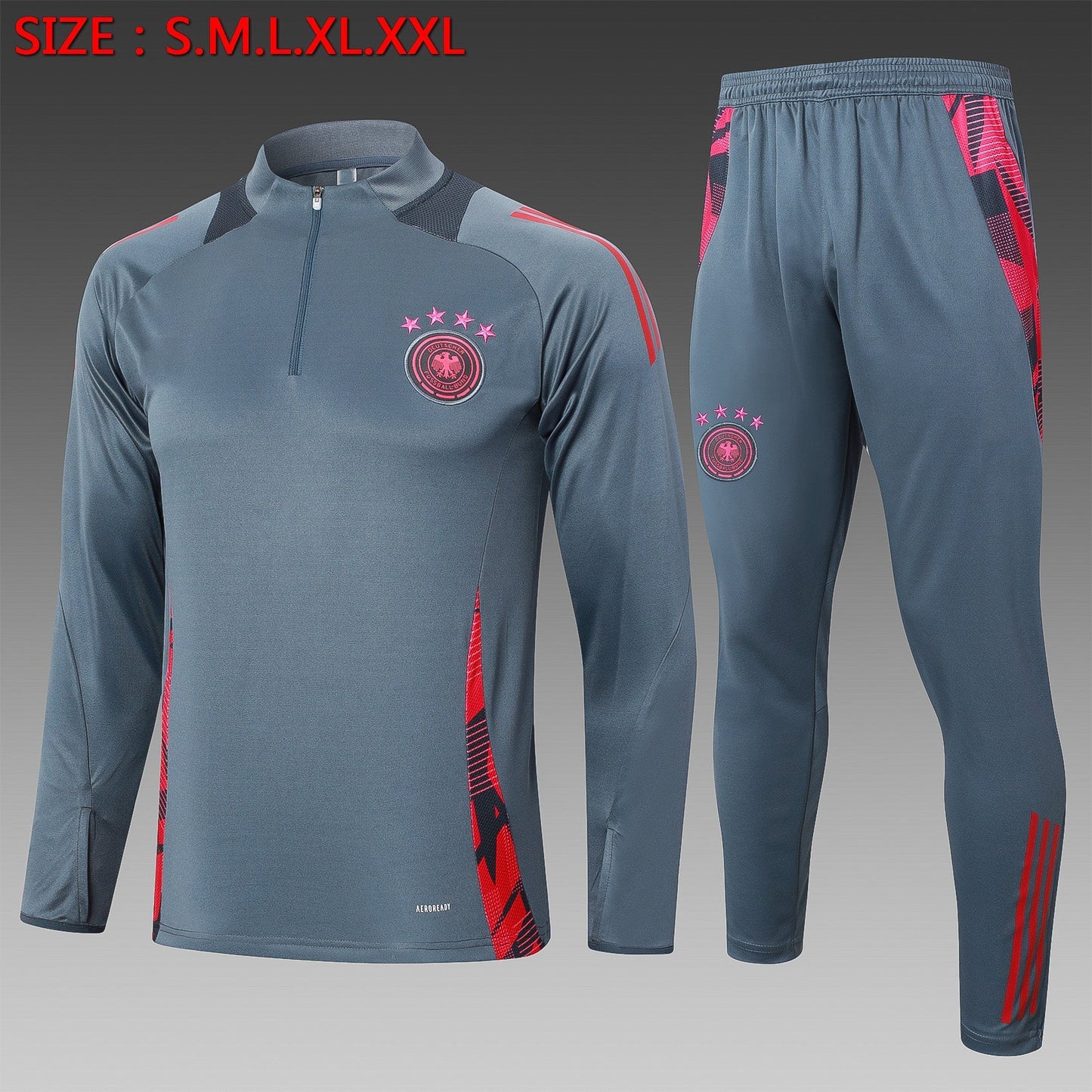 2024-25 Germany Dark Gray training suit