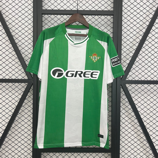 2025-26 Real Betis Home Size S-4XL