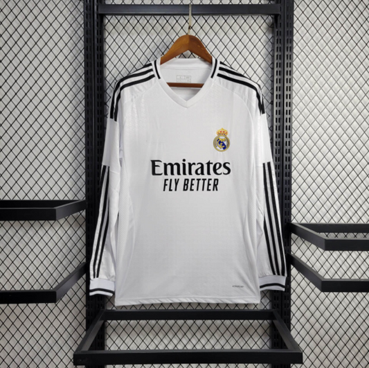 2024-25 Real Madrid Home long sleeve