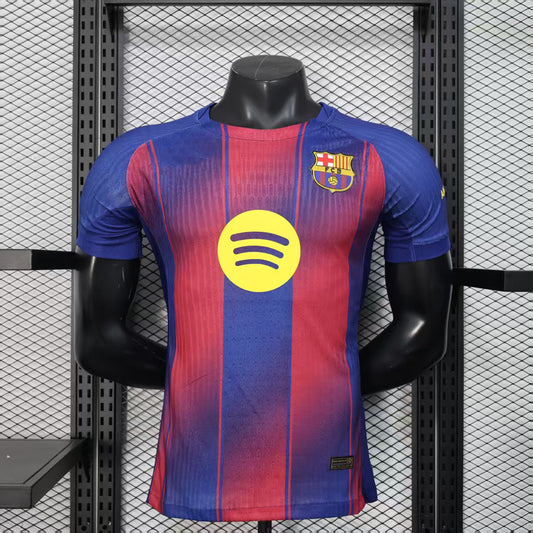 2025-26 Barcelona Home Player S-4XL