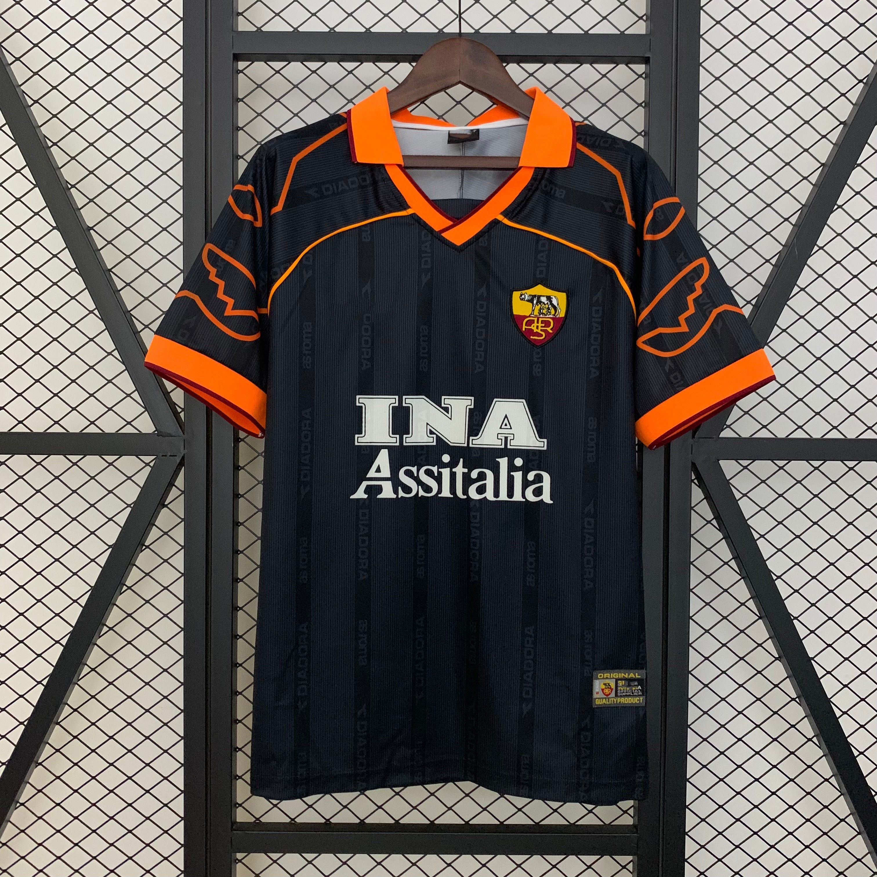 1999-00 Roma Away Retro
