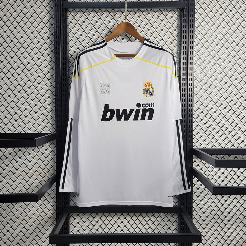 2009-10 Real Madrid Home Long Sleeve