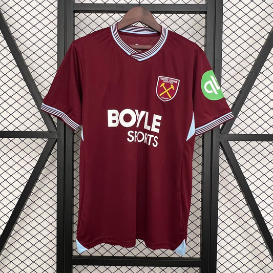 2025-26 West Ham United Home S-4XL