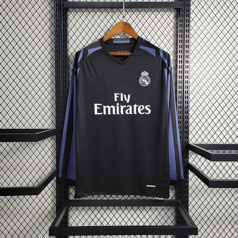 2016-17 Real Madrid Second Away Long Sleeve