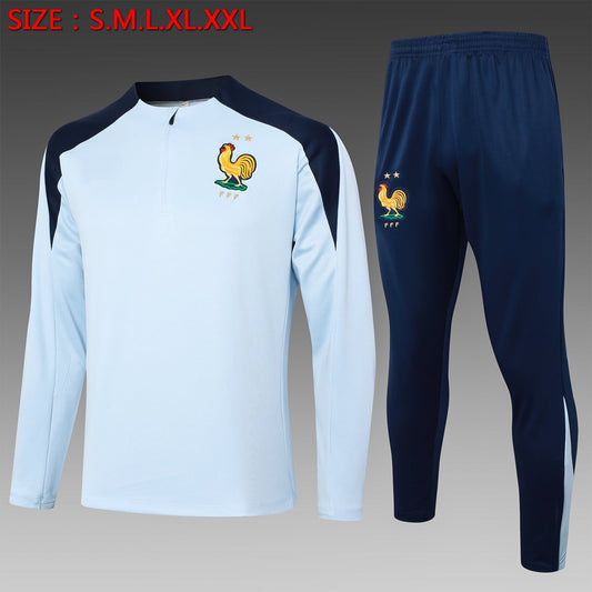 2024-25 French light blue training suit