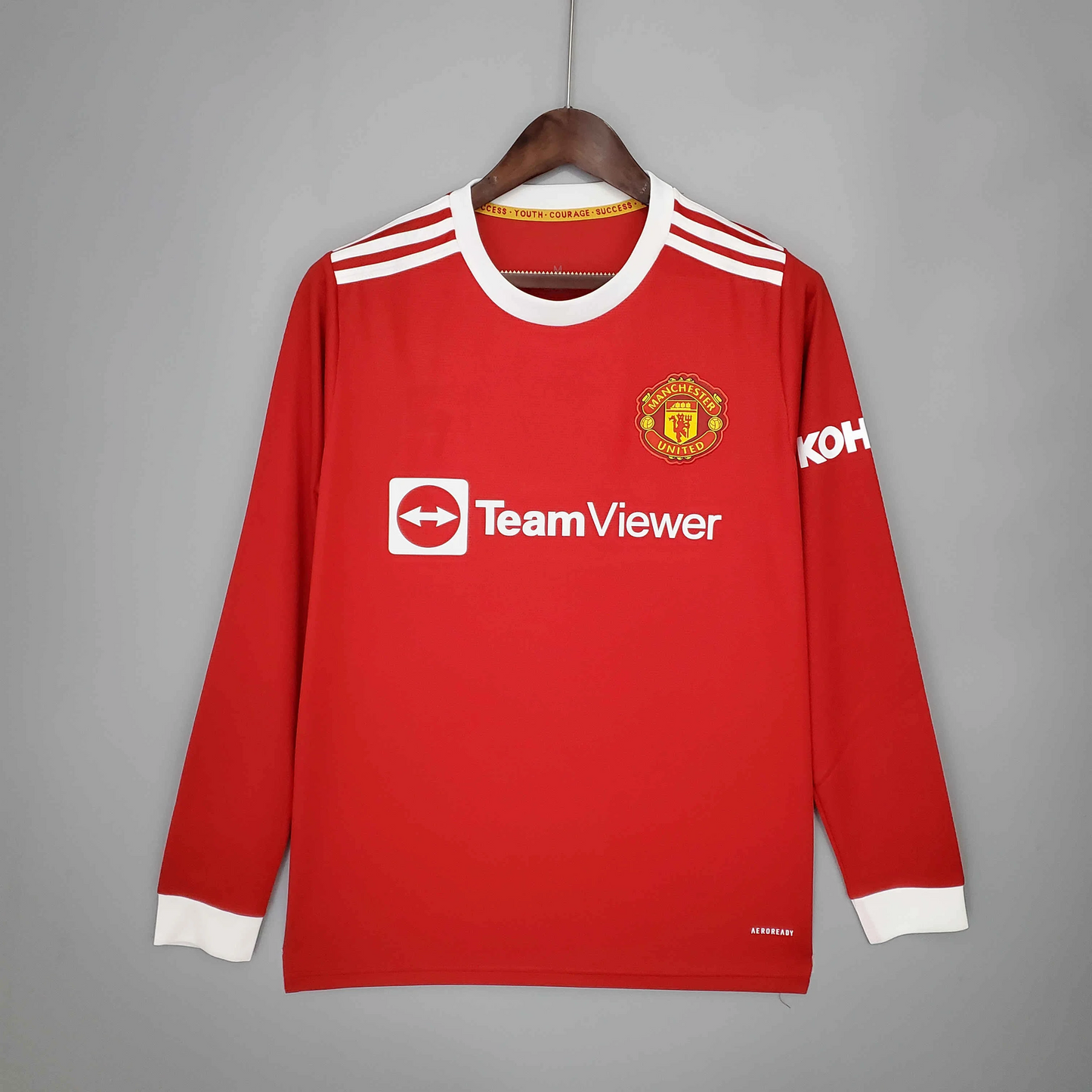 2021-22 Manchester United Home long sleeved
