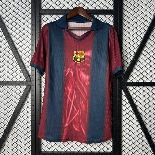 2025-26 Barcelona Camp Nou Customized with Name (2 Cactus Jack) S-2XL