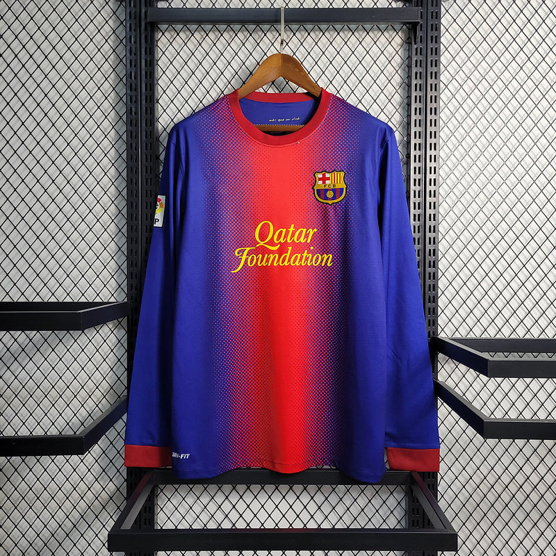 2012-13 Barcelona Home Long Sleeve