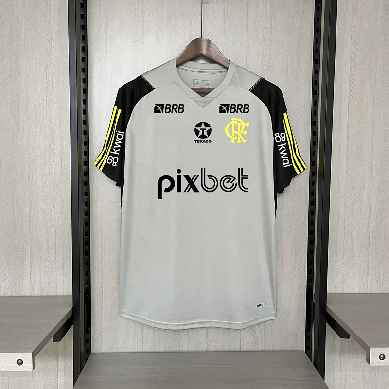 2024-25 Flamengo Gray Treino +All Sponsors