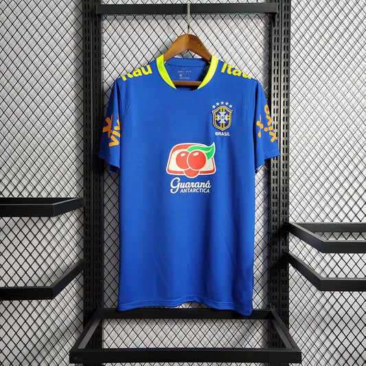 Brazil Training Wear Blue All Sponsor Size
