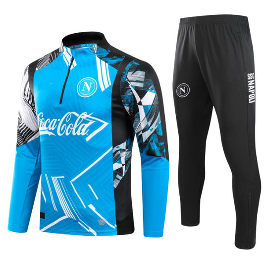 2024-25 Napoli Coca Cola-Blue Training Suit