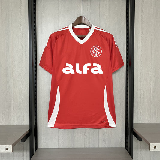2025-26 Brazil Internacional Home+ All Sponsor S-4XL