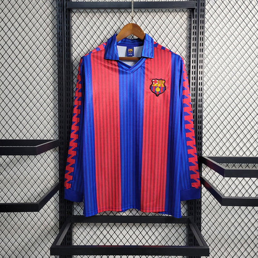 2008-09 Barcelona Home Long Sleeve