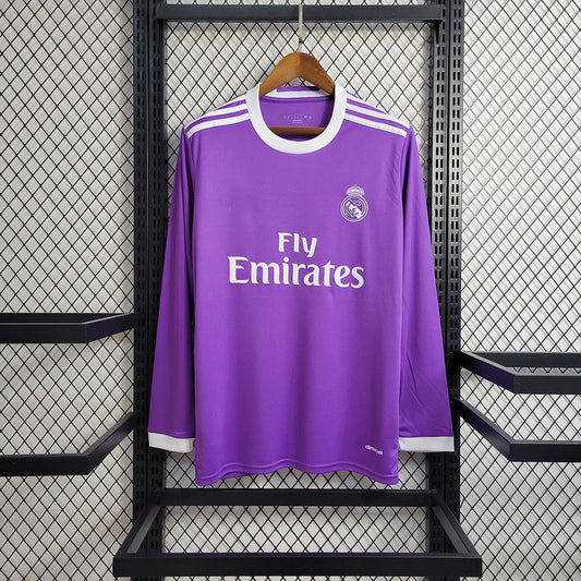2017-18 Real Madrid away Long Sleeve