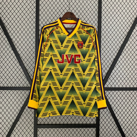 1991-93 Arsenal Away Long Sleeve